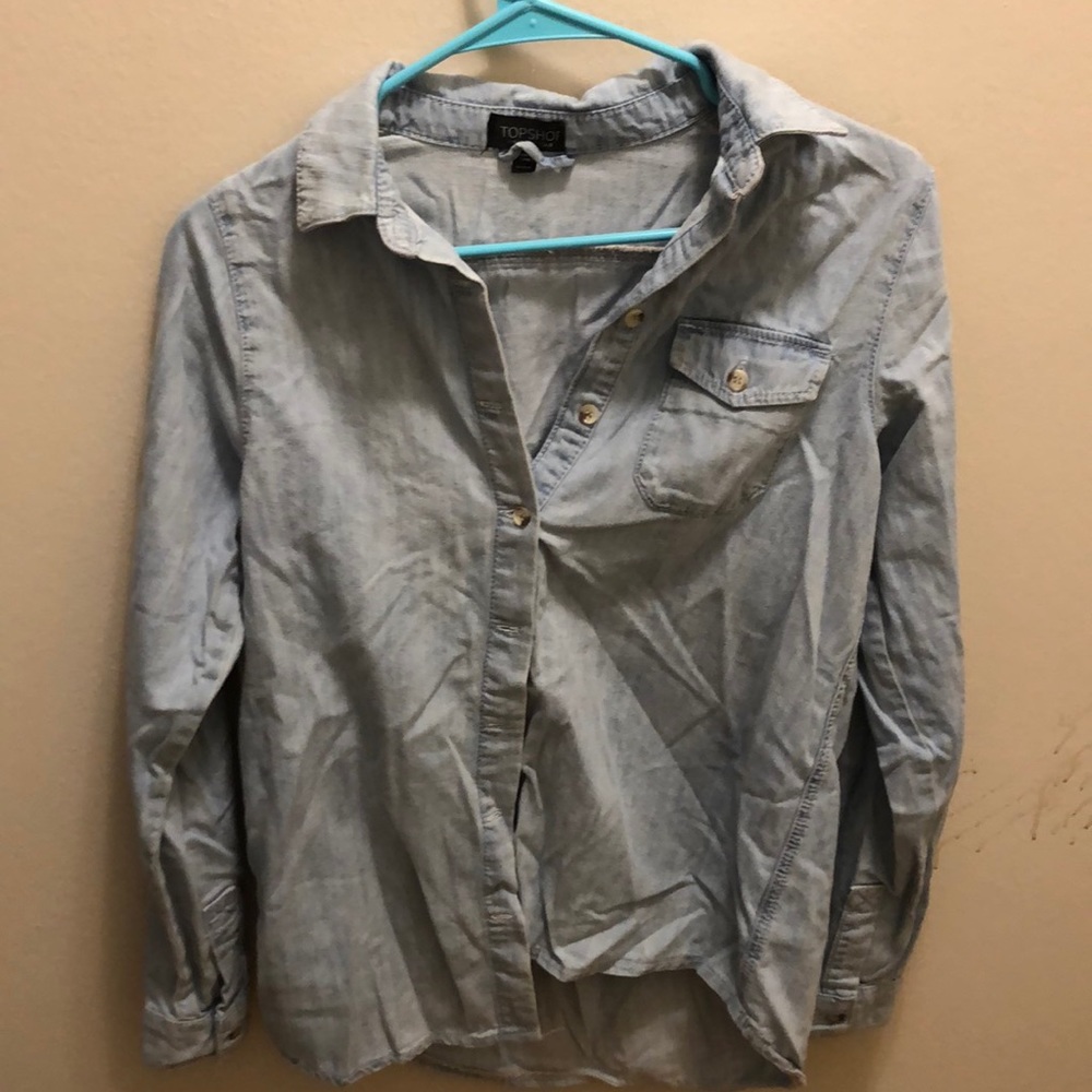 Top shop Denim Shirt